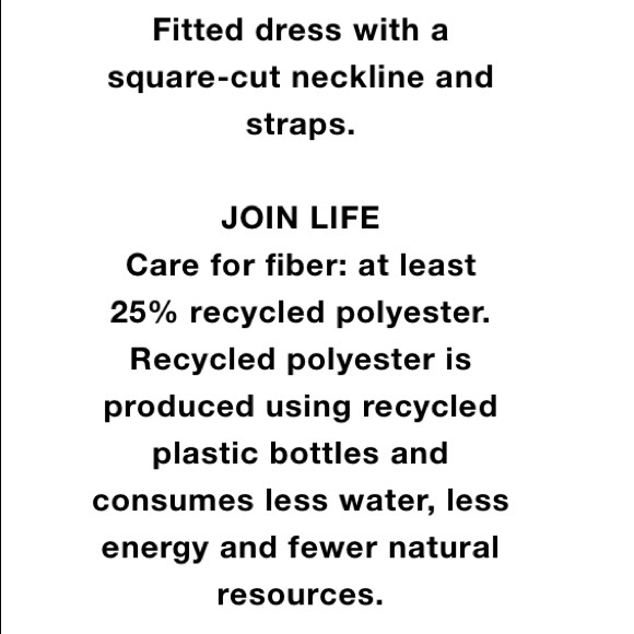 Zara black w/ white dots basic dress with straps - Picture 4 of 4